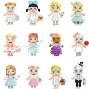POP MART Molly Wedding Flower Girl blind box series